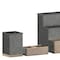 Flash Furniture 3PC Galvanized Metal and Rustic Wood Organizer Set HFMHD-GDIS-CRE8-302315-GG - alternate 6